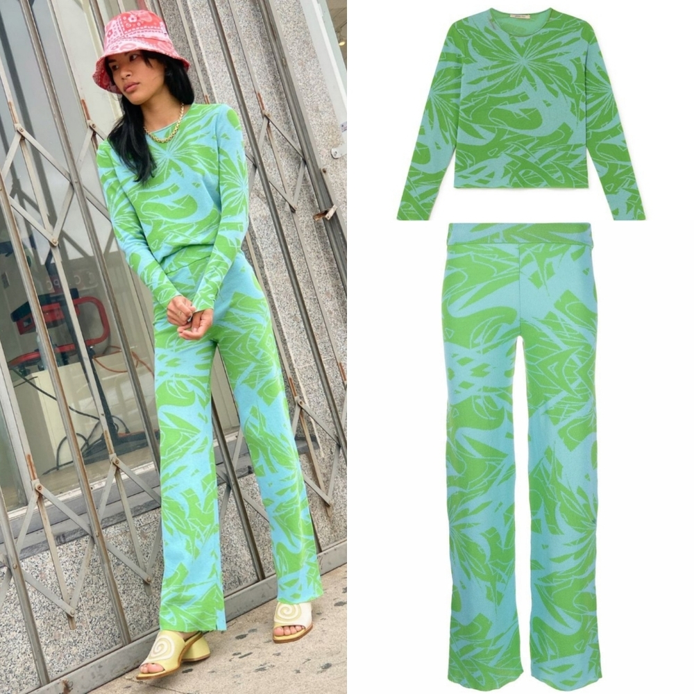 Paloma Wool Set (Chasis Pant + Xque Top)